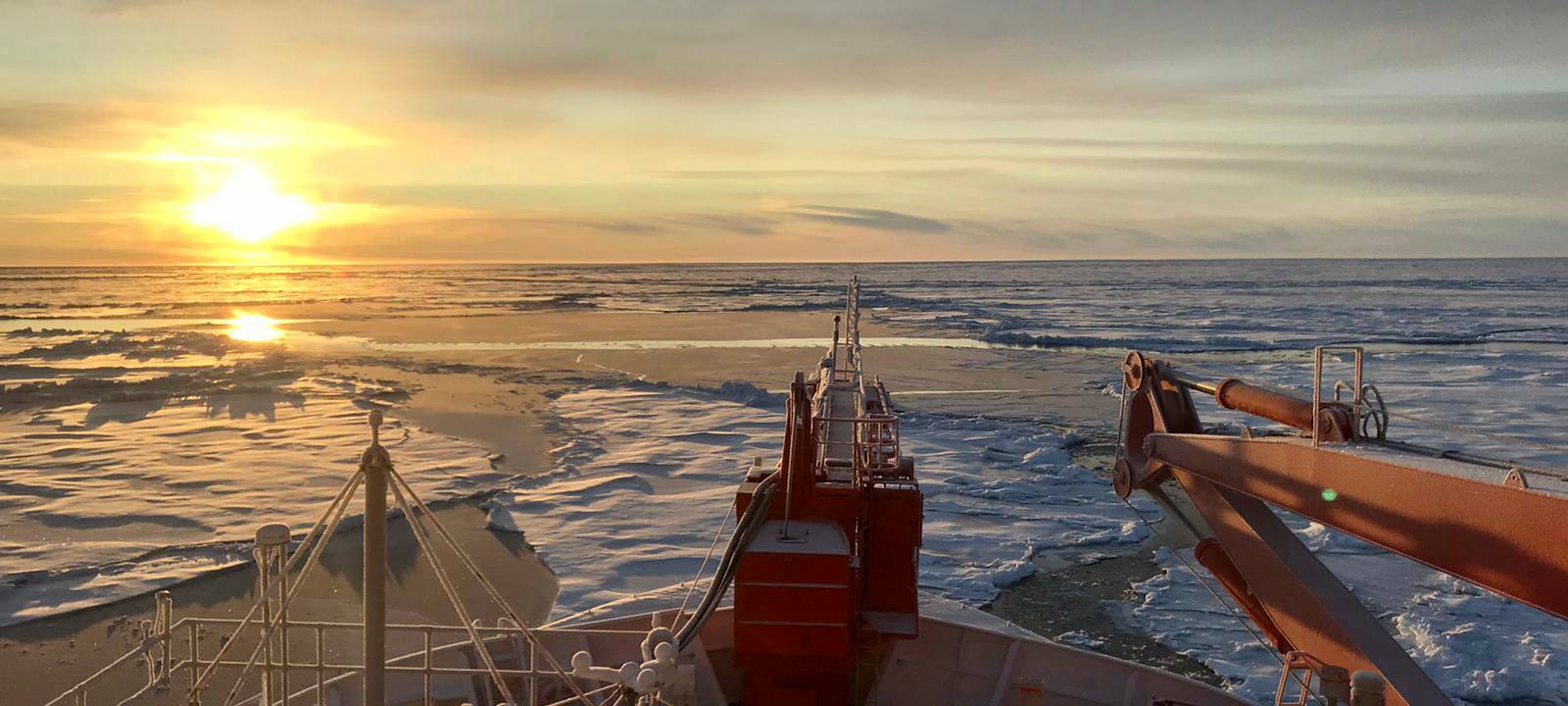 Exklusive Bilder von der Polarstern-Expediton "MOSAiC" in der Arktis