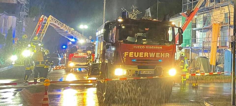 Feuerwehr musste zu Dachstuhlbrand ausrücken
