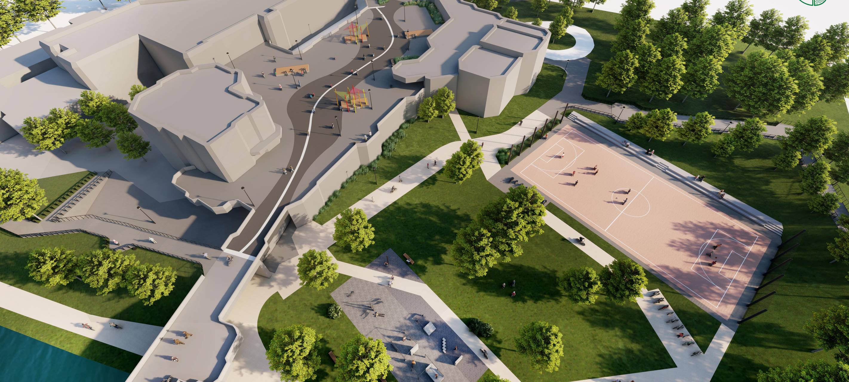 Baustart für neuen Sportpark am Petrinum