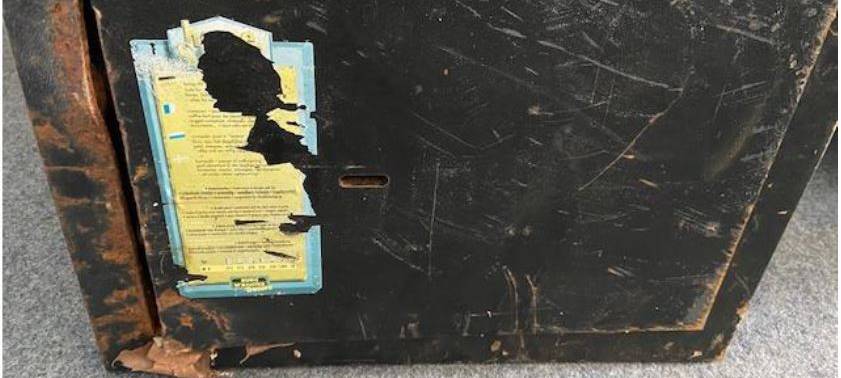 Tresor im Wald gefunden