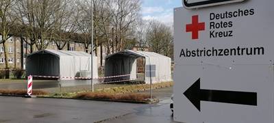 Schnelltest-Zentrum an der Vestlandhalle schließt