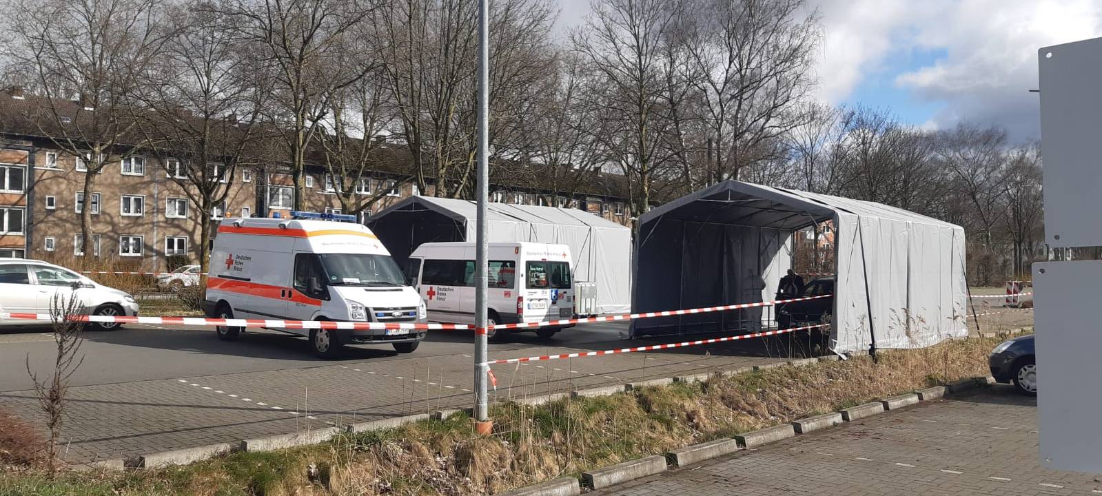 Reibungsloser Start für Corona-Schnelltestzentrum