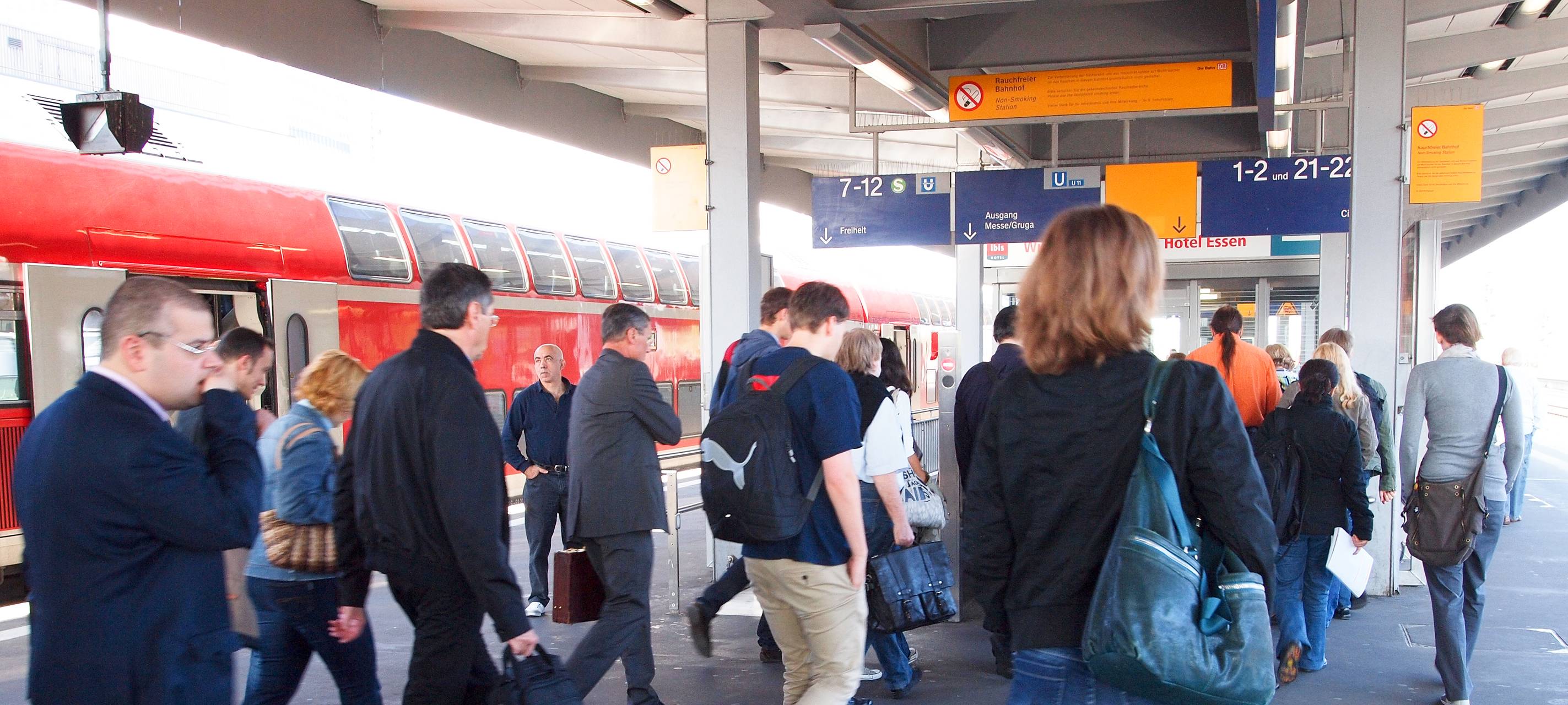 Zehntausende Menschen pendeln im Vest