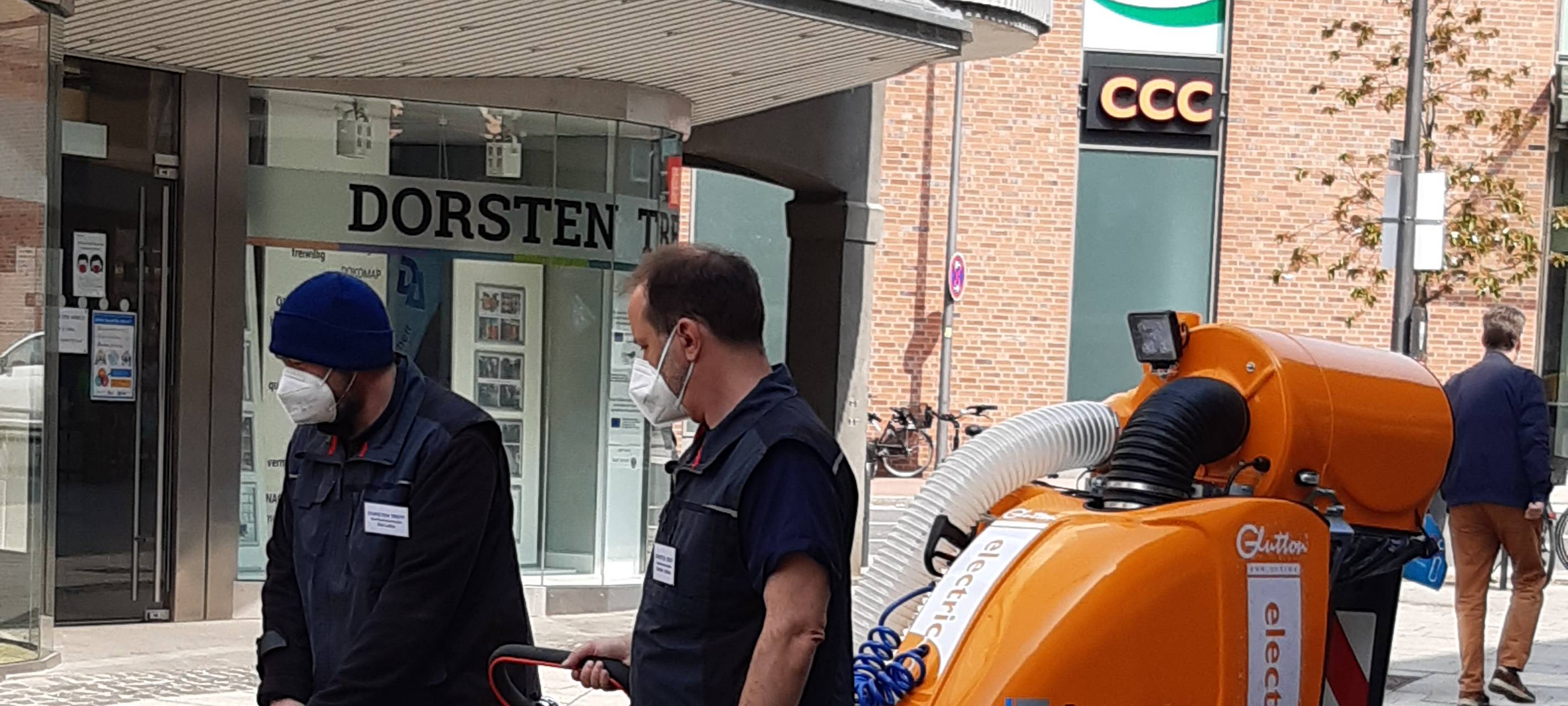 Innenstadt soll durch speziellen "Staubsauger" sauberer werden