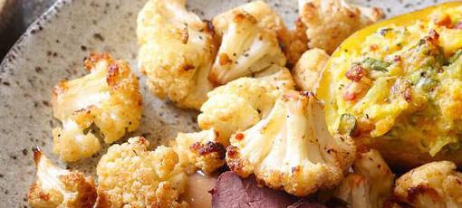 Gegrillter Blumenkohl