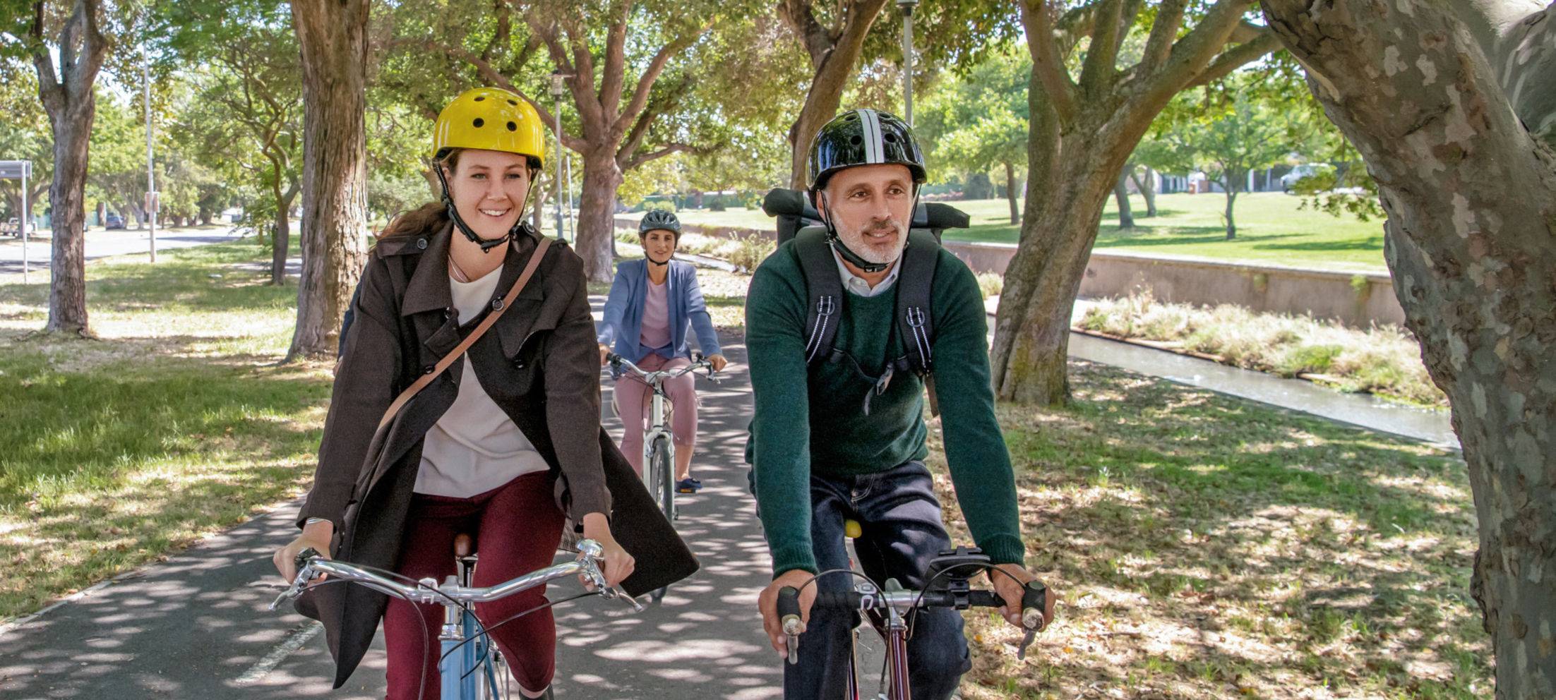 Start der Aktion "Mit dem Fahrrad zur Arbeit"