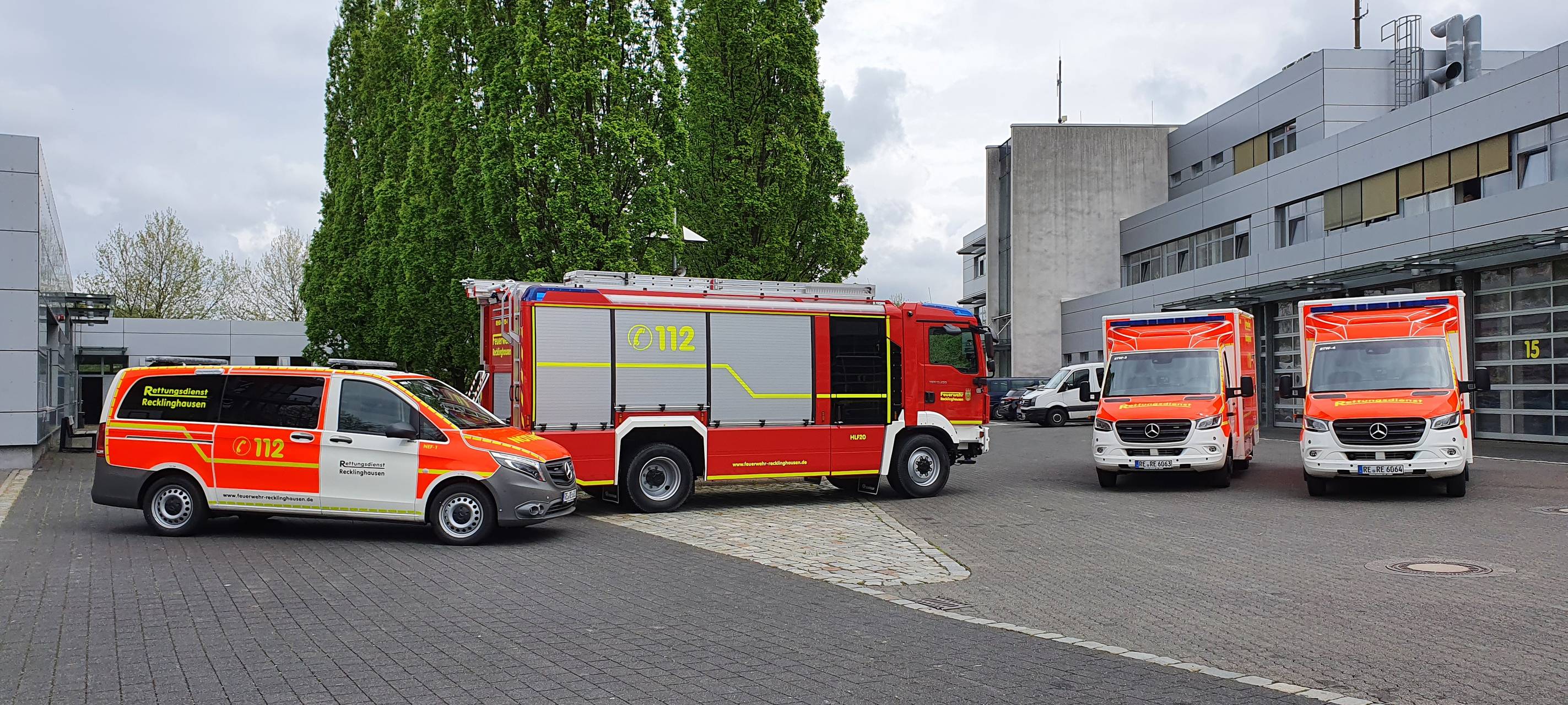 Neue Fahrzeuge für städtische Feuerwehr