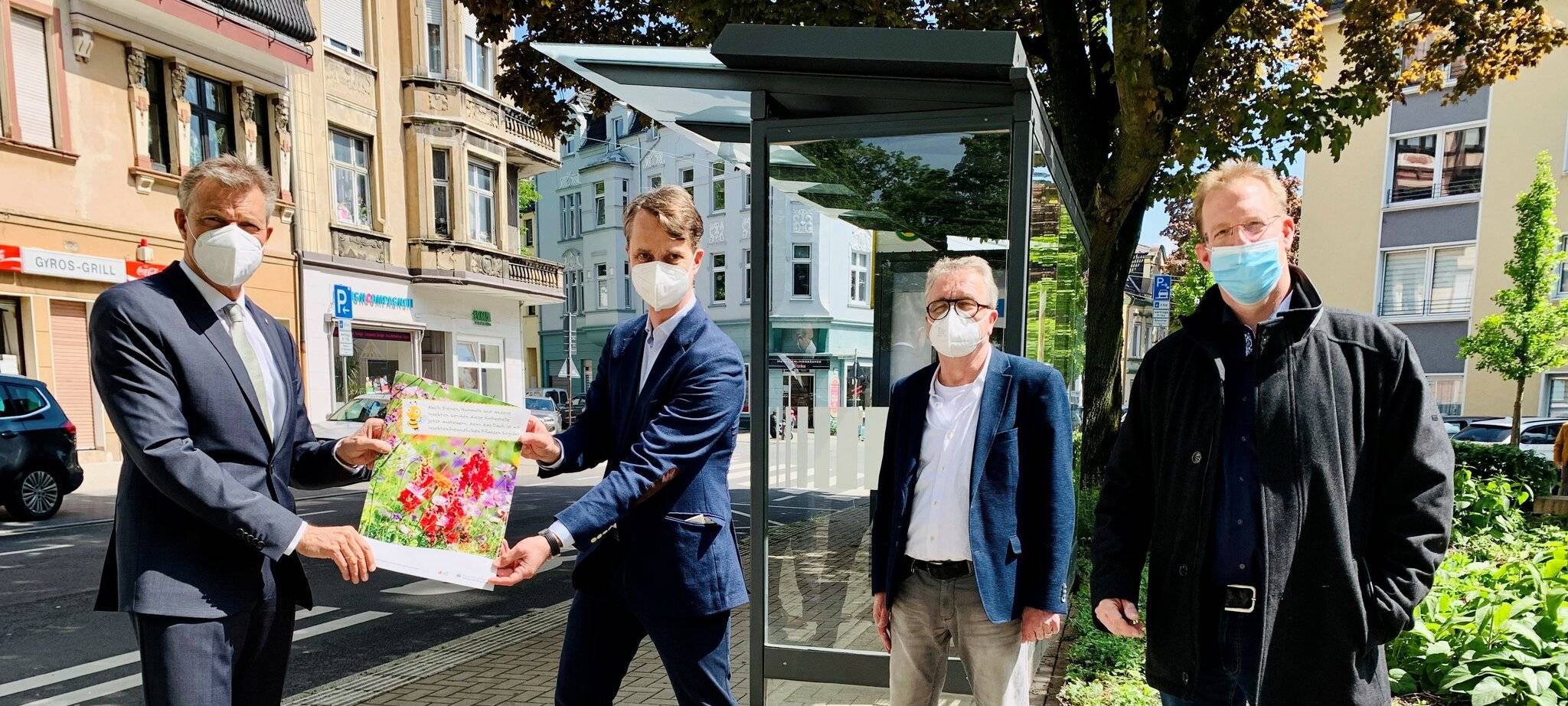 Grüne Haltestellen sollen Insekten ein Zuhause bieten