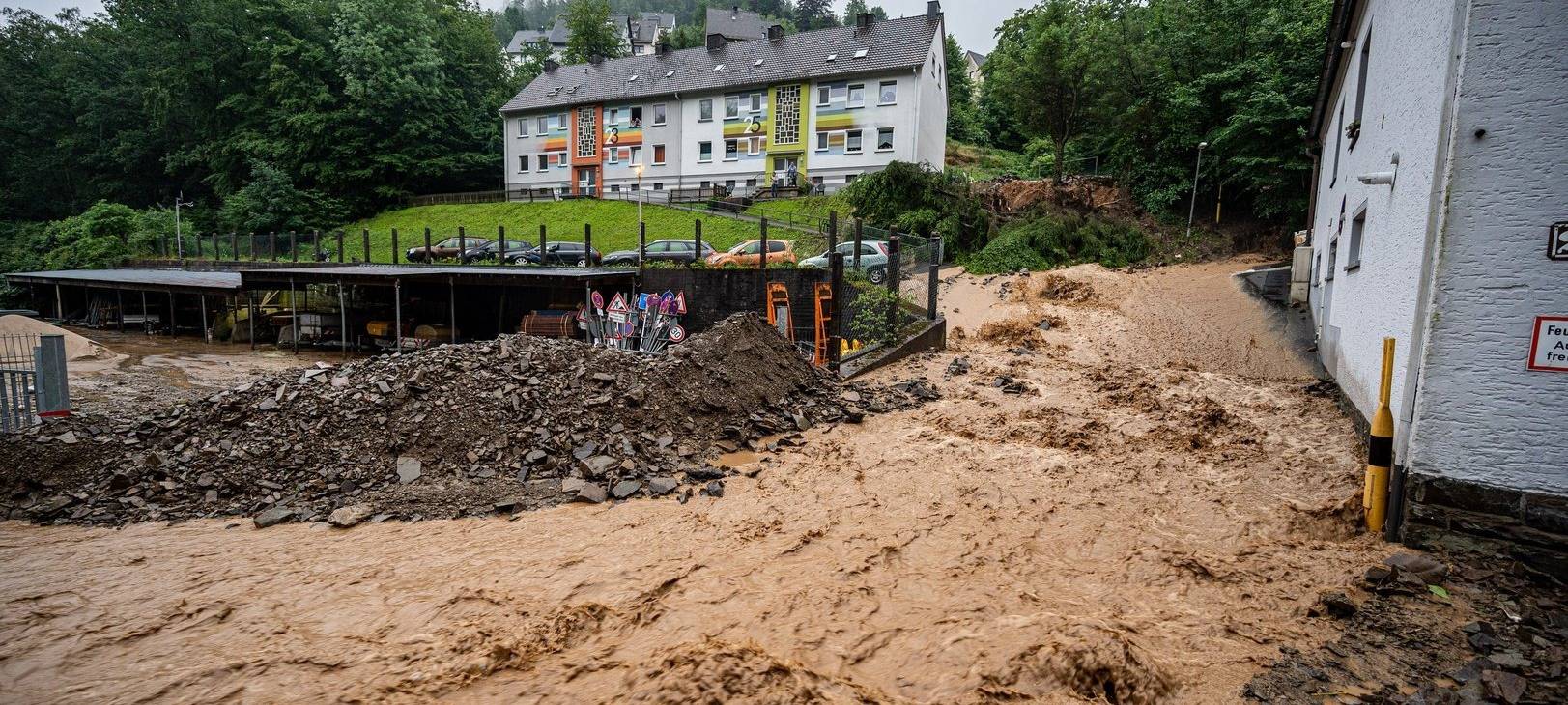 Die aktuelle Hochwasserlage in NRW und ganz Deutschland