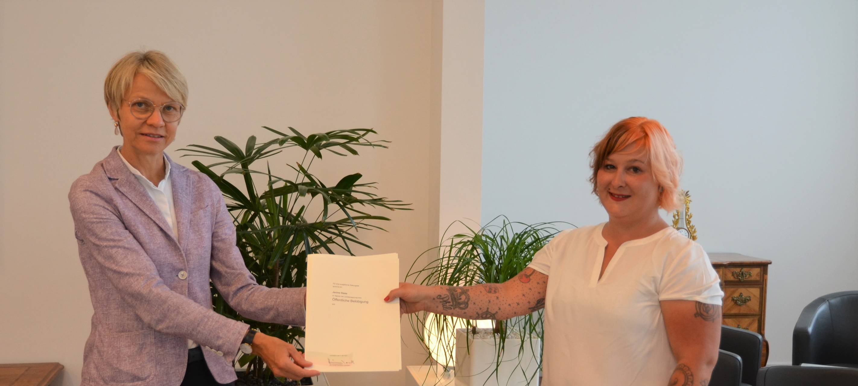 Explosion verhindert: Auszeichnung für junge Mutter