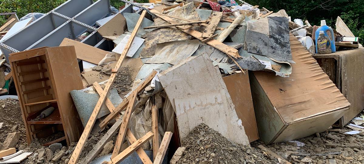 Altena, eine Woche nach der Flutkatastrophe