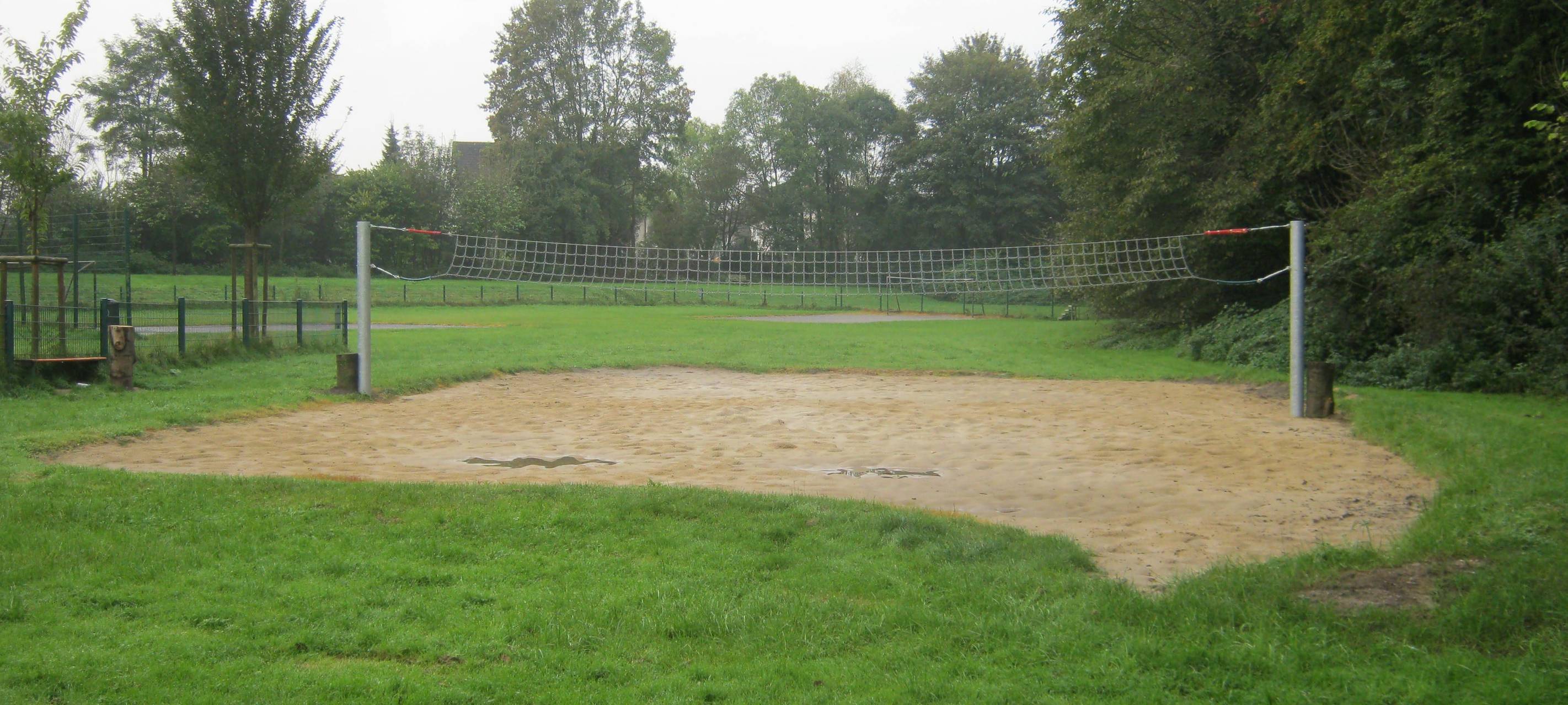 Vandalismus auf dem Spielplatz am Hallenbad