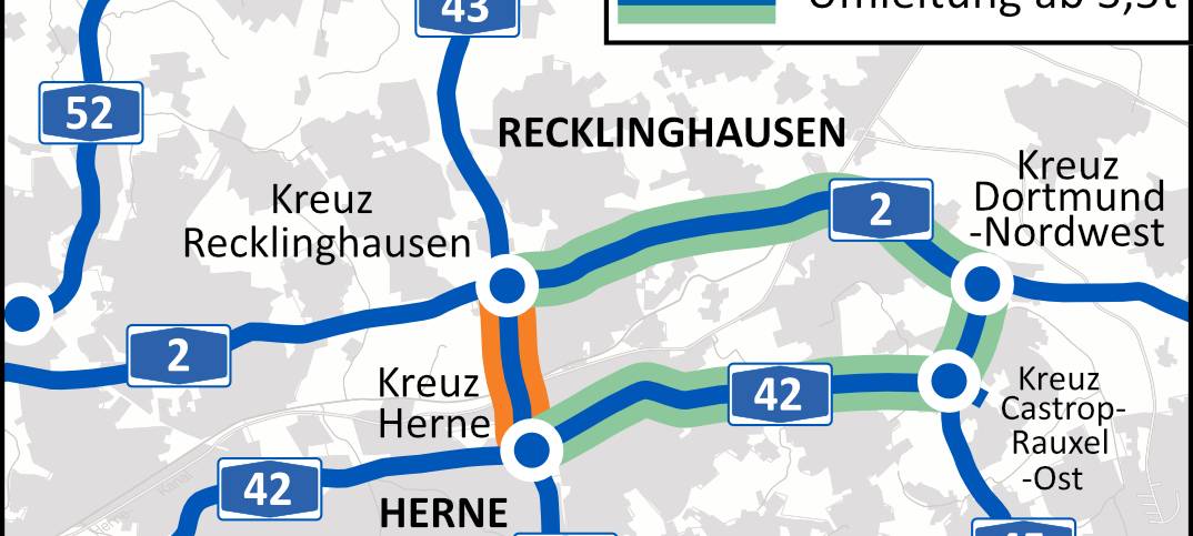 Mehrere A43-Vollsperrungen an kommenden Wochenenden