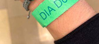 Armbändchen für 2G-Kontrolle beim Shoppen