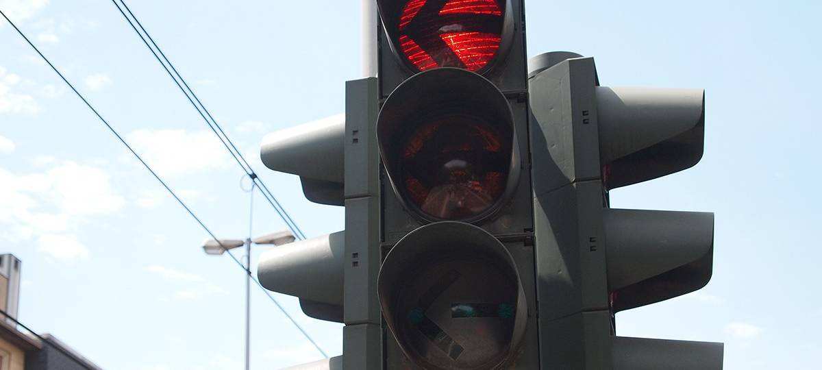Dorsten: Behelfs-Ampel regelt Verkehr nach Unfall