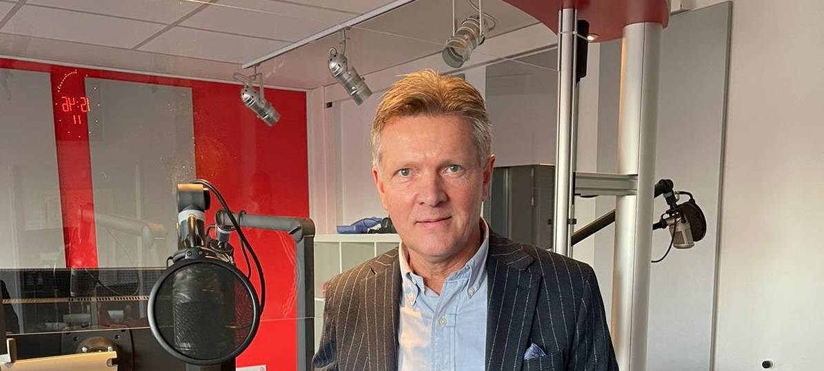 Hans Reinhardt im Radio Vest-Interview.