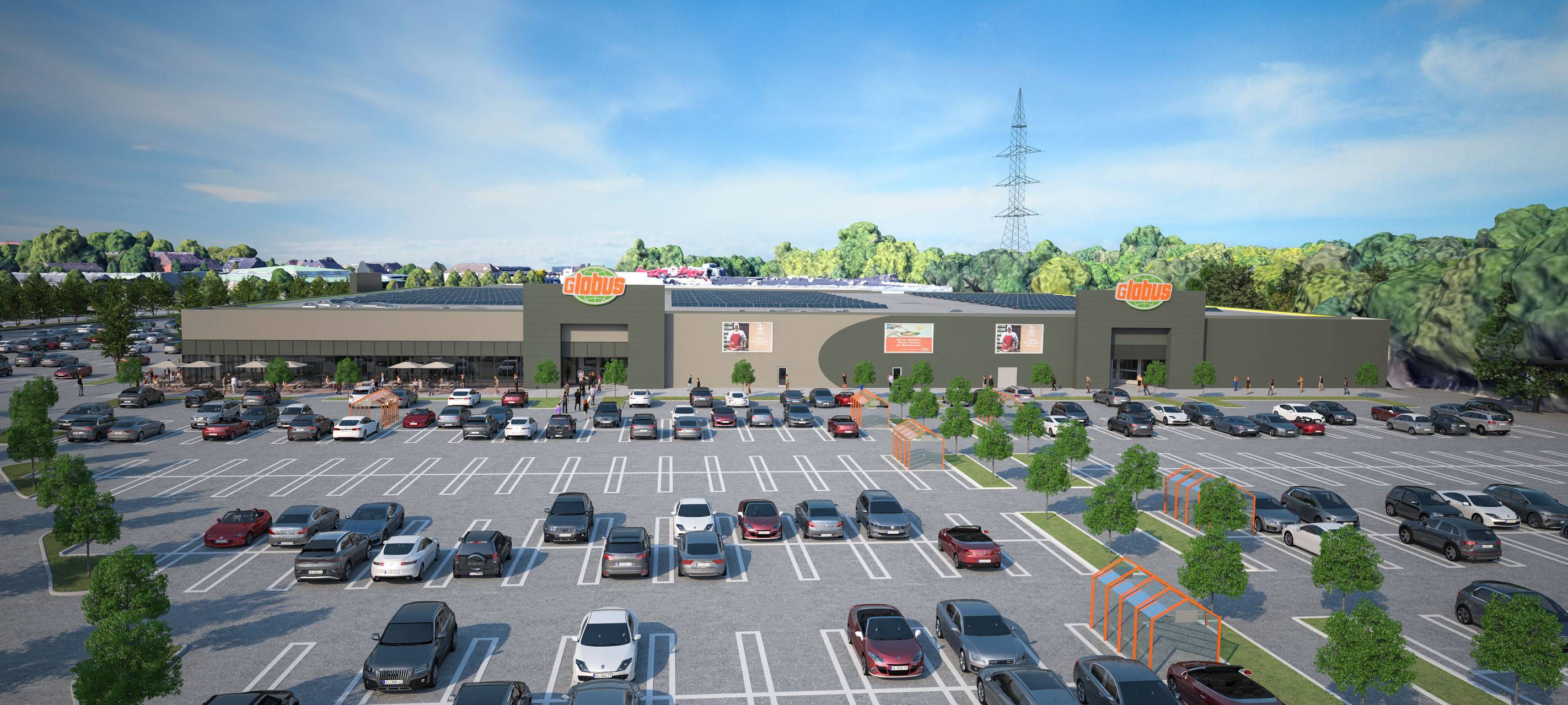 Umbau von ehemaligen "Real"-Supermarkt startet