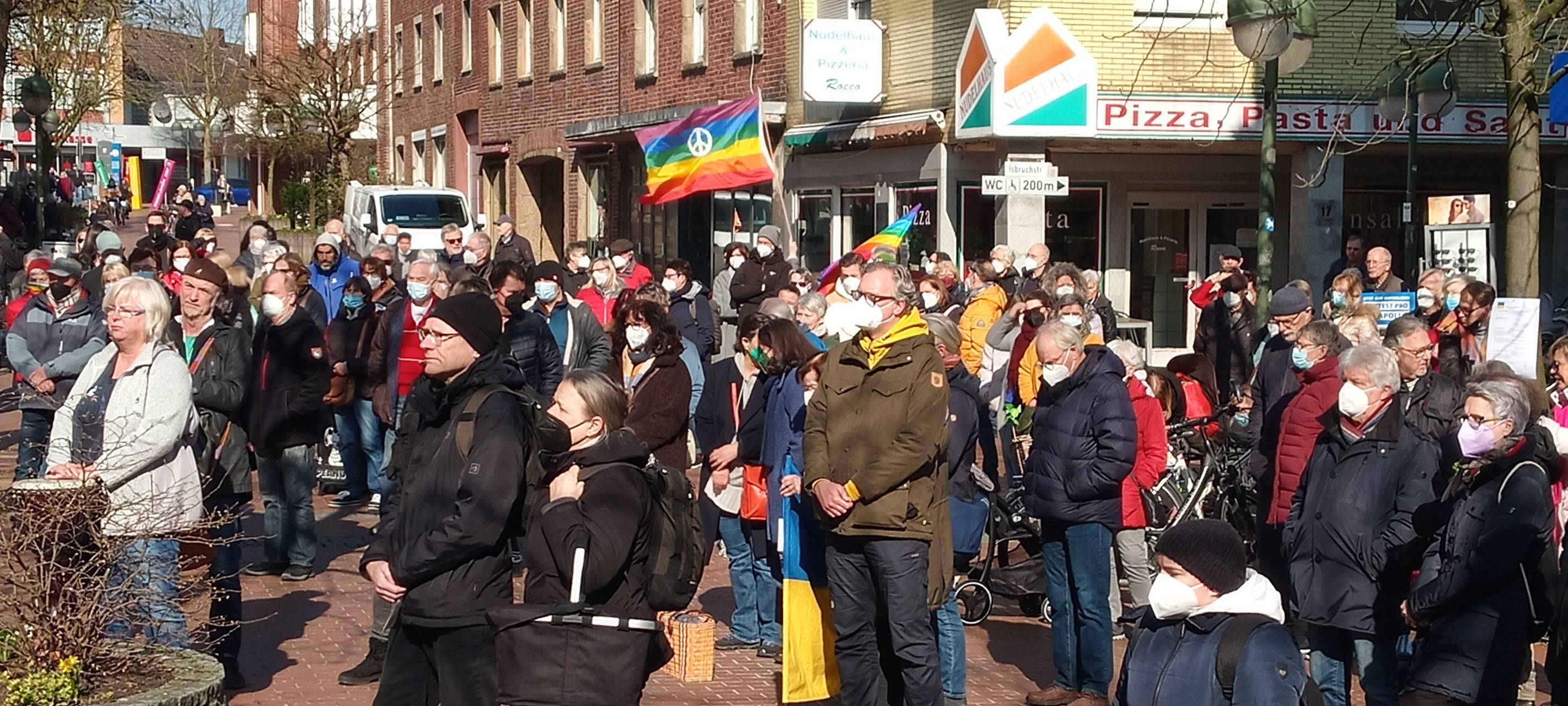 Weitere Demonstrationen für den Frieden