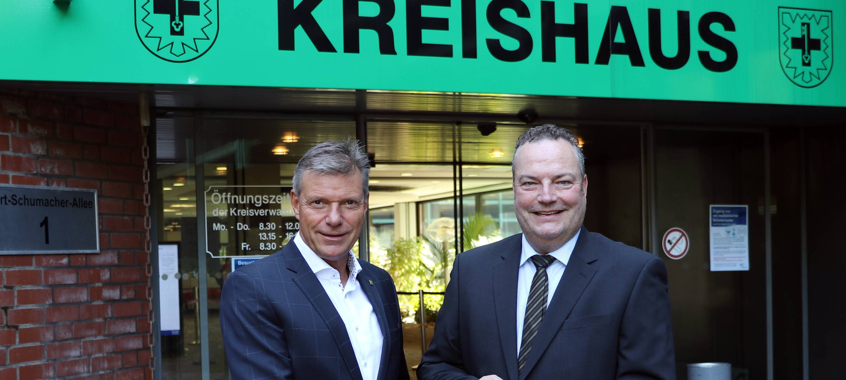 Baugenehmigung ist da: Kreishaus kann saniert werden