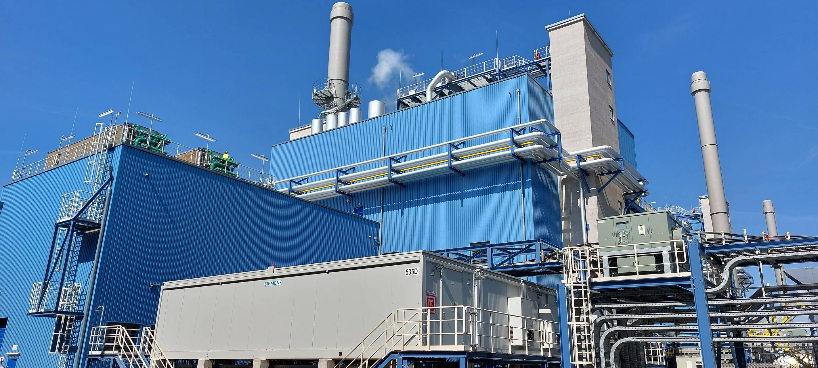 Neues Kraftwerk im Marler Chemiepark