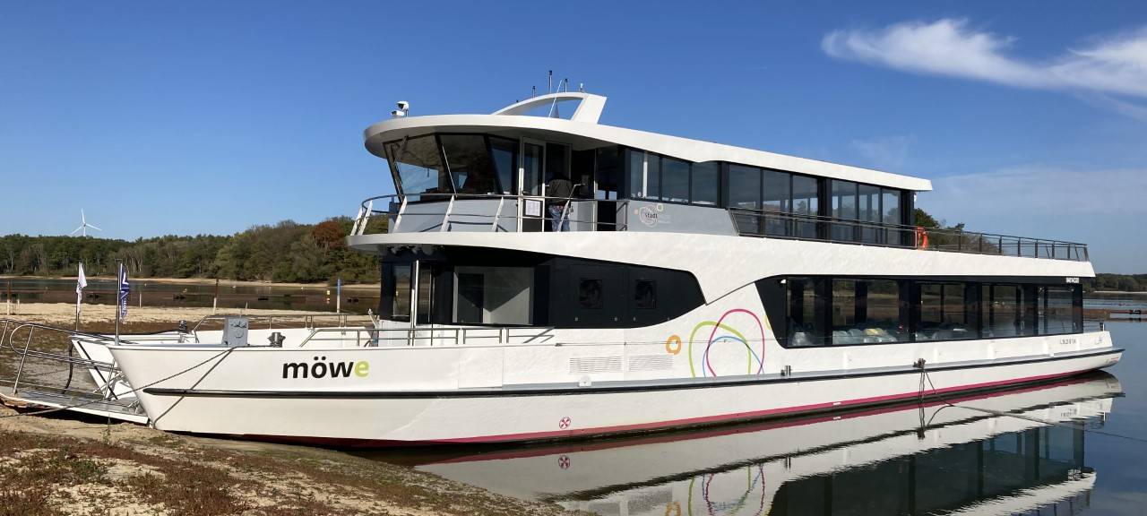 Haltern: Ausflugsschiff "Möwe" noch nicht fahrbereit