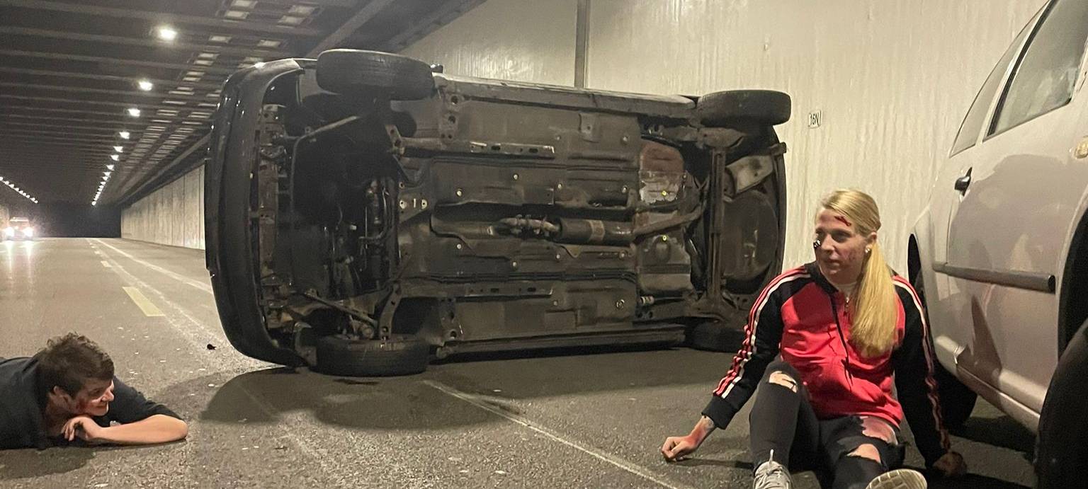 Großübung der Feuerwehr im A2-Tunnel
