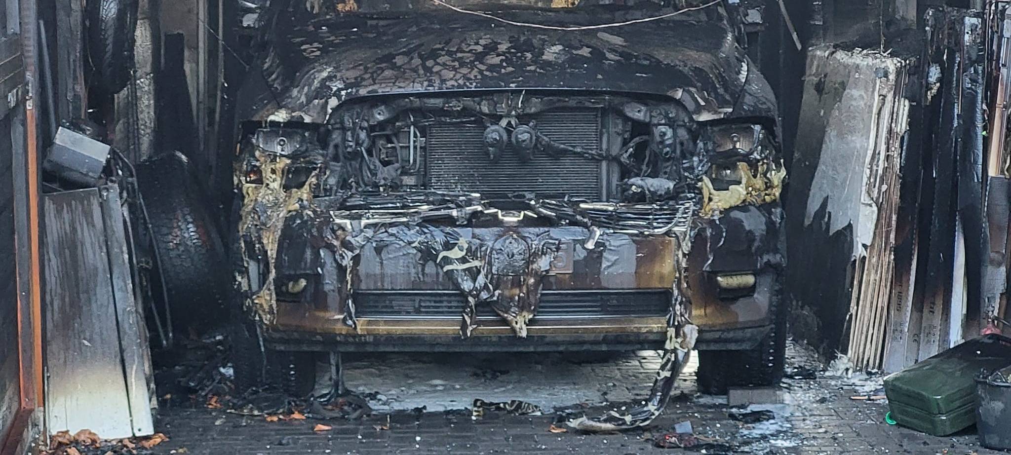 Garage in Datteln komplett abgebrannt