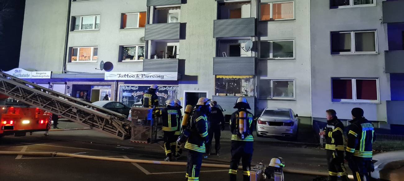 Die Feuerwehr ist mit einem Großaufgebot in Datteln im Einsatz gewesen.