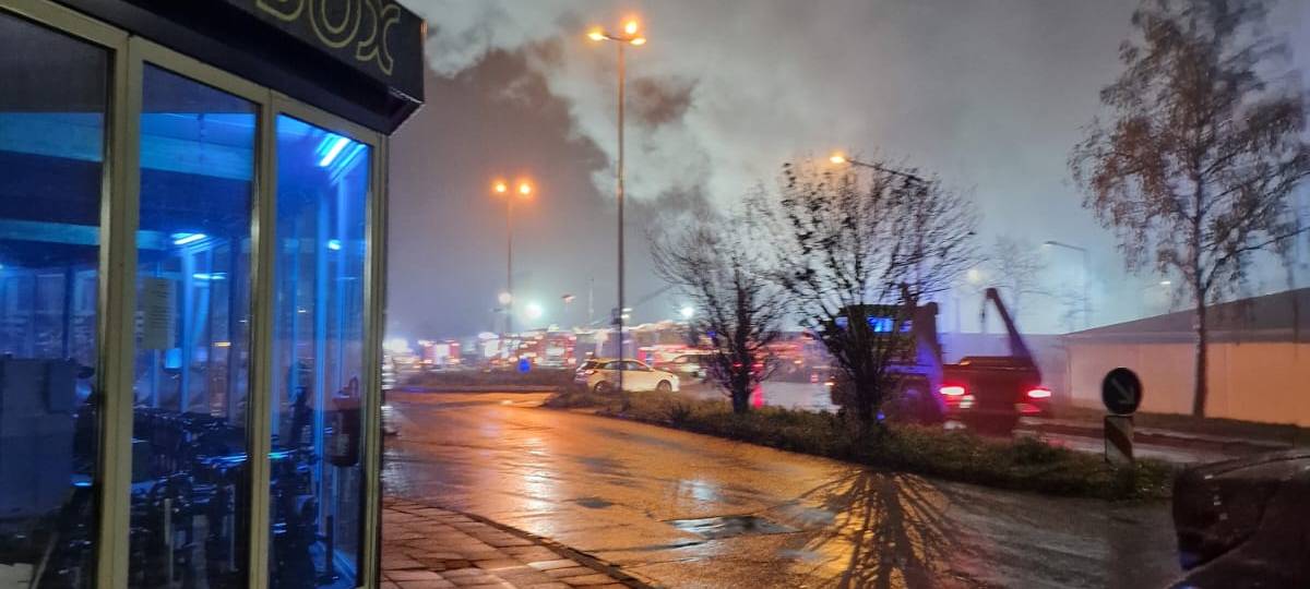 Suche nach Brandursache in Hertener Schrotthandel