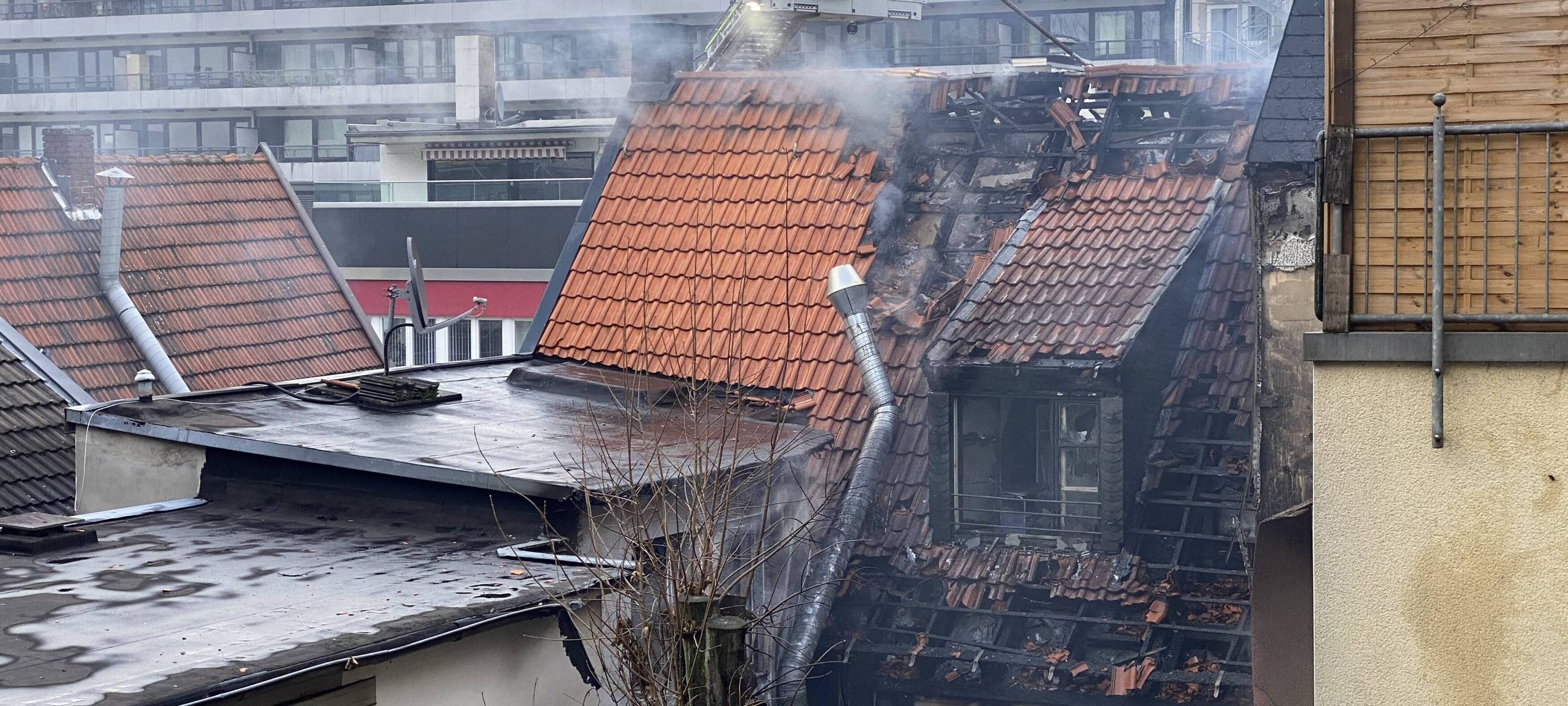 Großbrand in Recklinghausen: Ursache weiter unklar