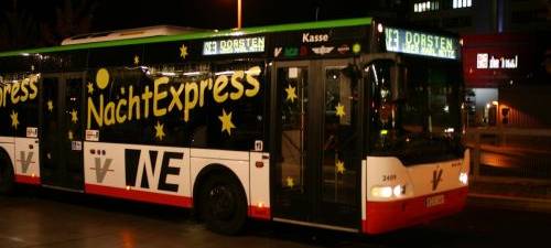 Vestische: Mehr Nachtexpresse an Silvester