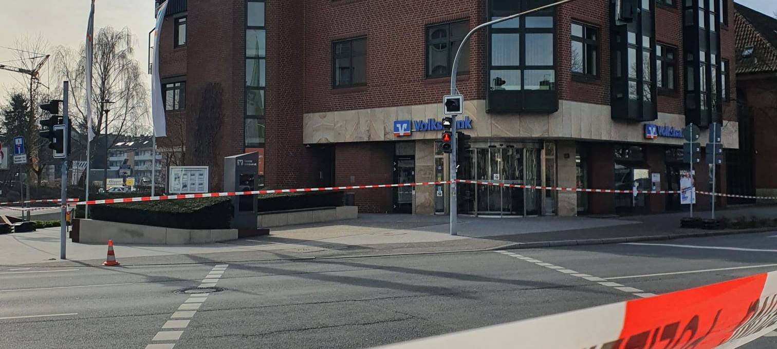 Entwarnung nach Bombendrohung gegen Dorstener Bank