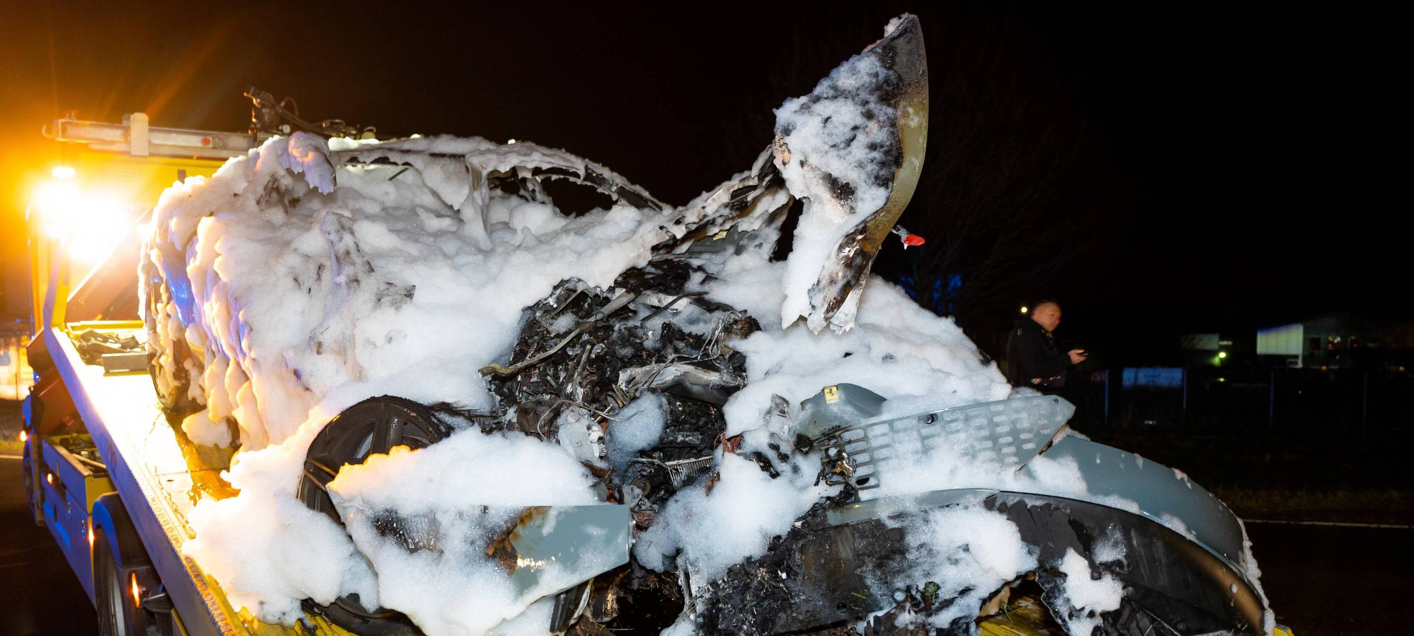 Totalschaden Ferrari