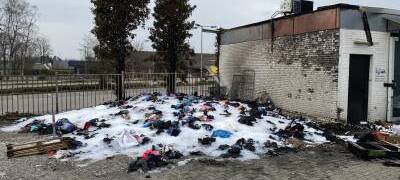 Nach dem Feuer ist von den gesammelten Spenden in Marl fast nichts mehr übrig.