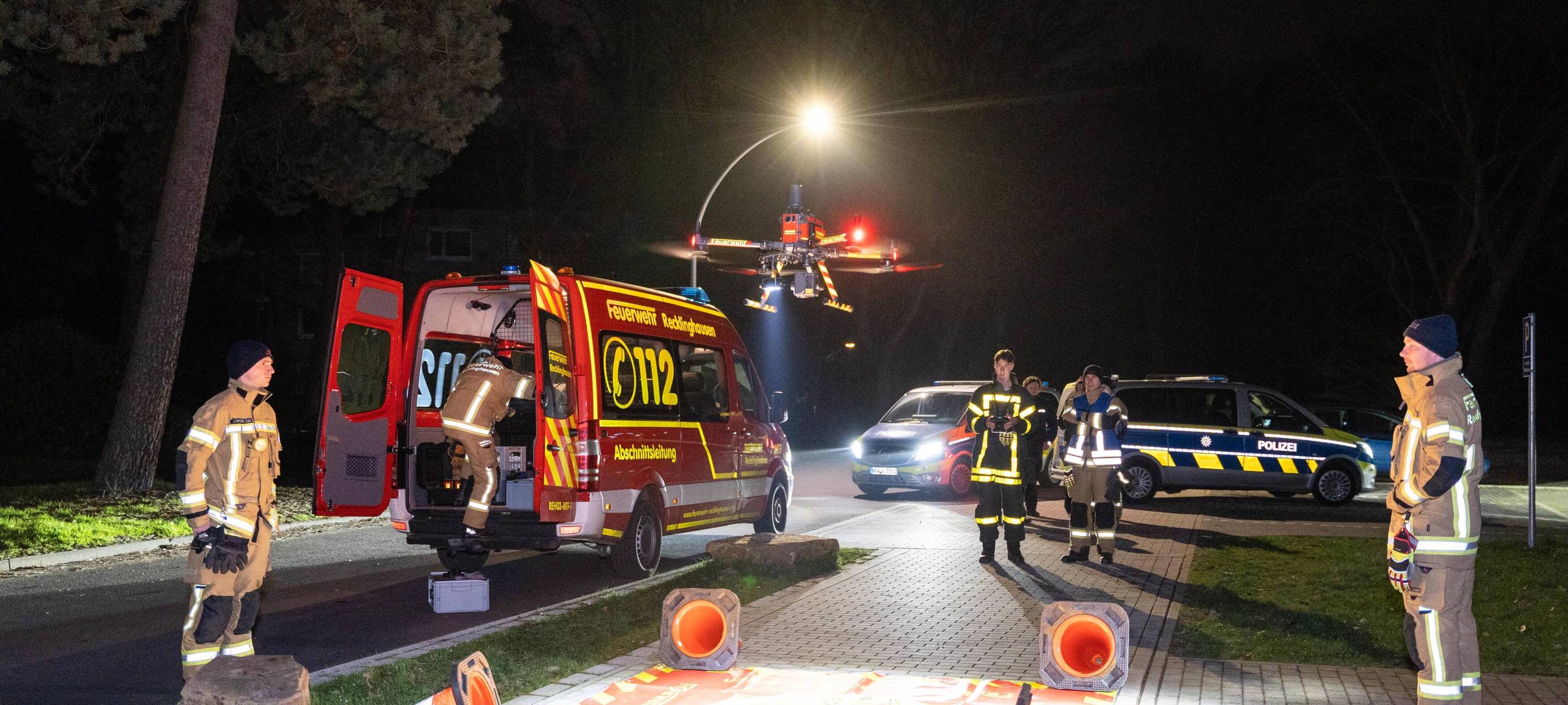 Mysteriöse Hilferufe aus einem Wald in Marl