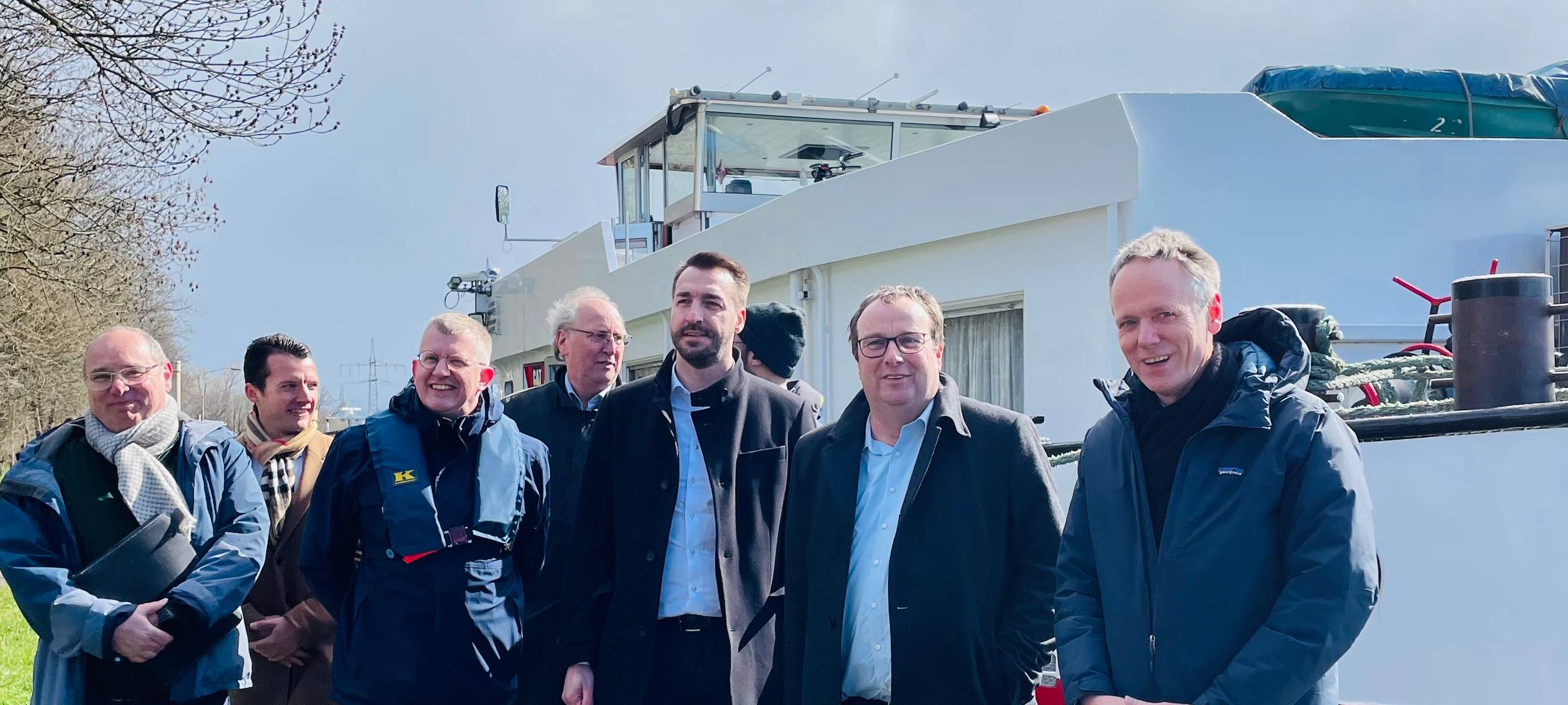 Selbstfahrendes Schiff in Waltrop vorgestellt