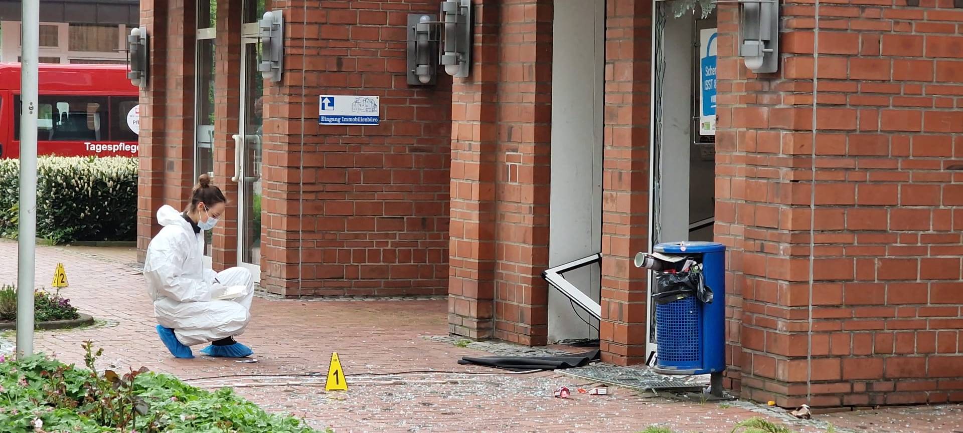 Geldautomat in Schermbeck gesprengt