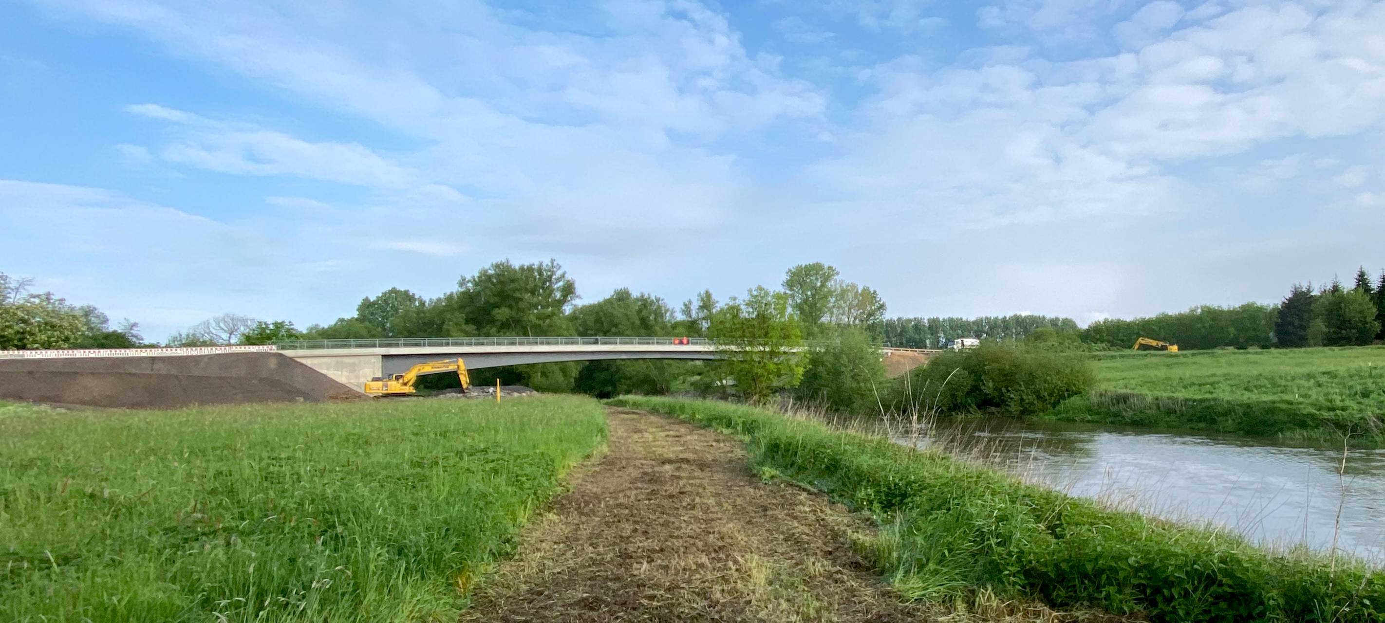 Lippebrücke zwischen Datteln und Olfen wieder frei