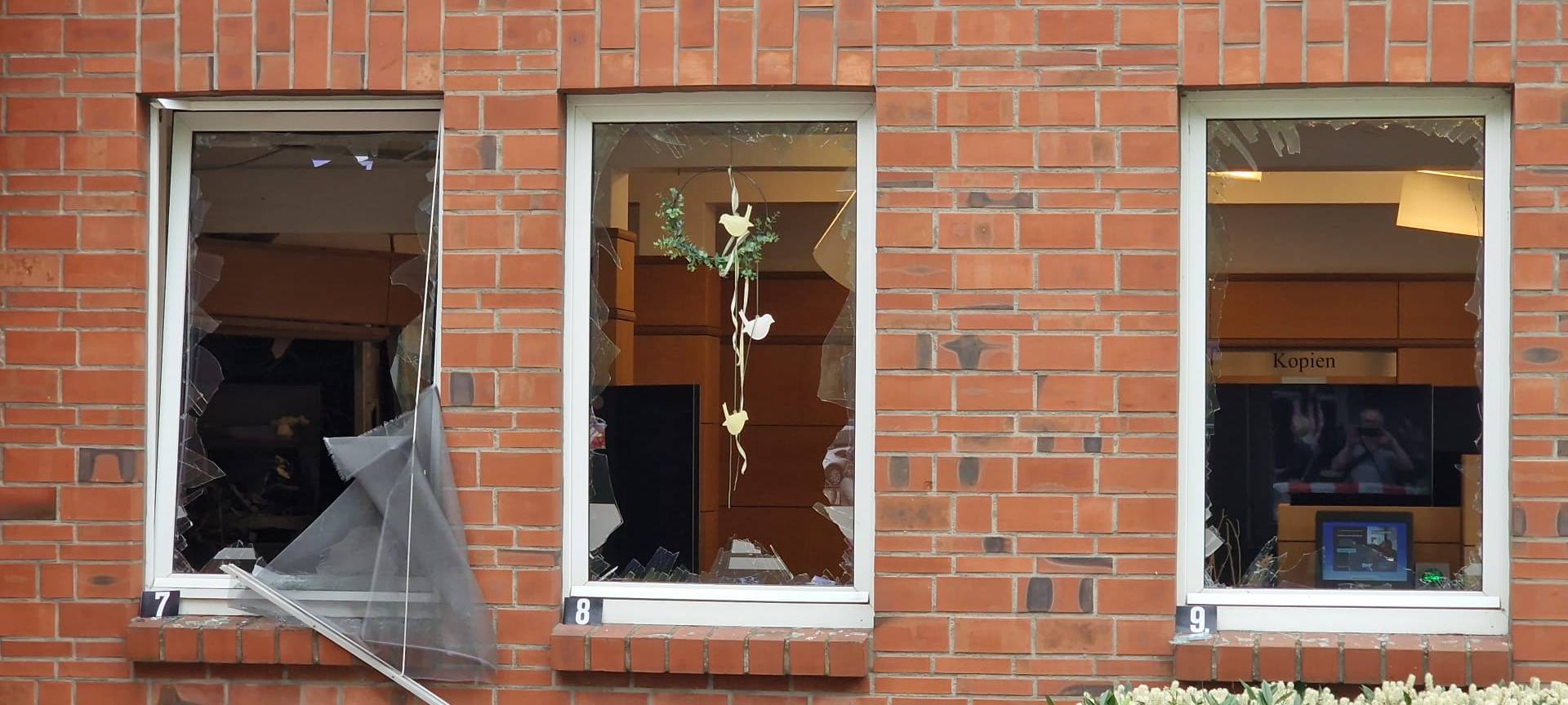 Geldautomat in Schermbeck gesprengt