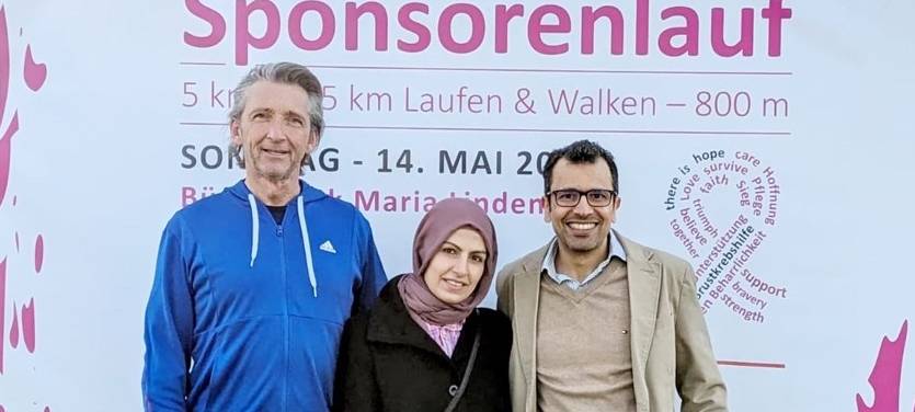 Sponsorenlauf gegen Brustkrebs in Dorsten