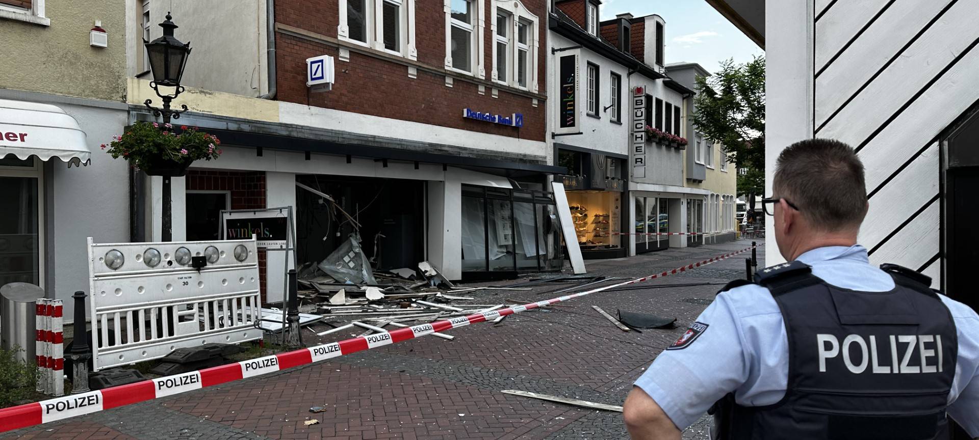 Geldautomat in Haltern am See gesprengt