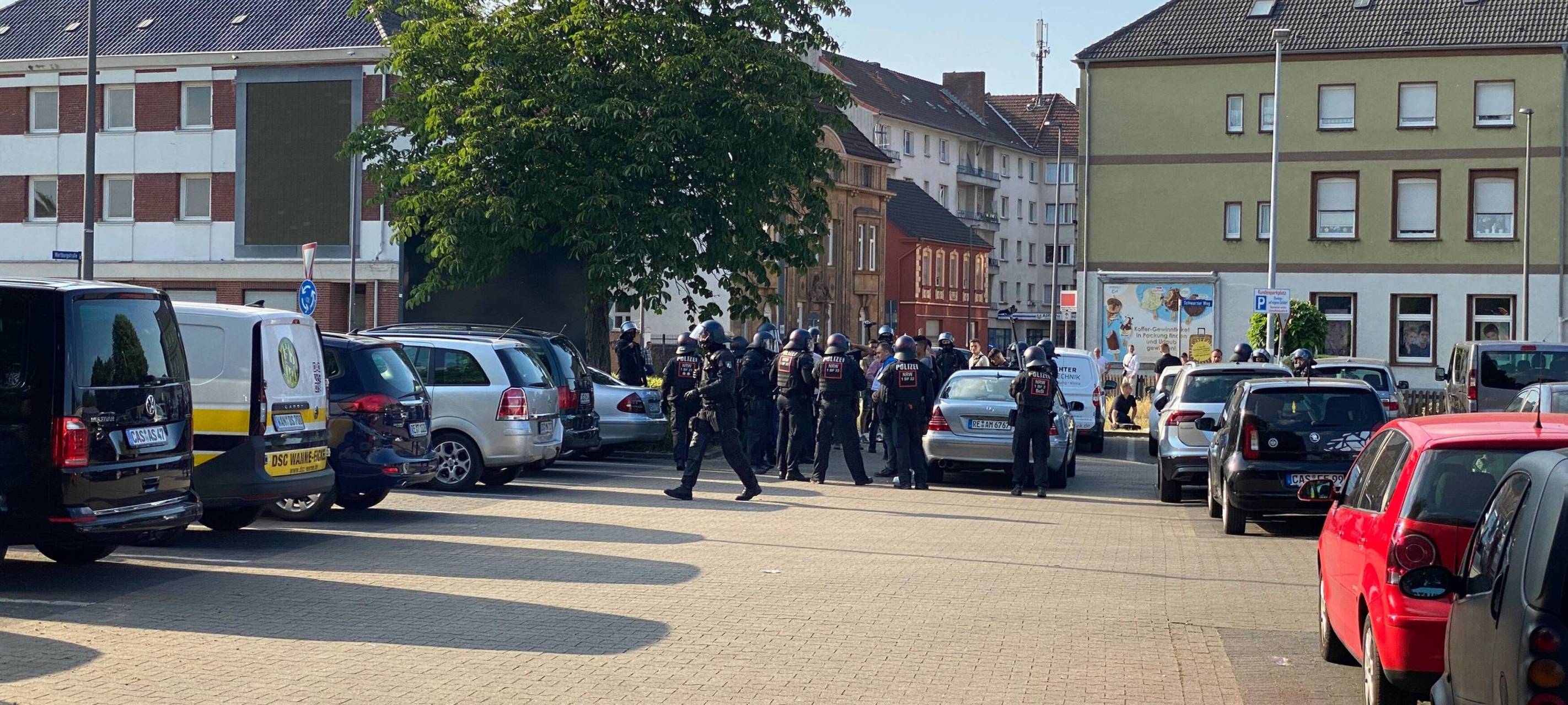 Massenschlägerei in Castrop-Rauxel