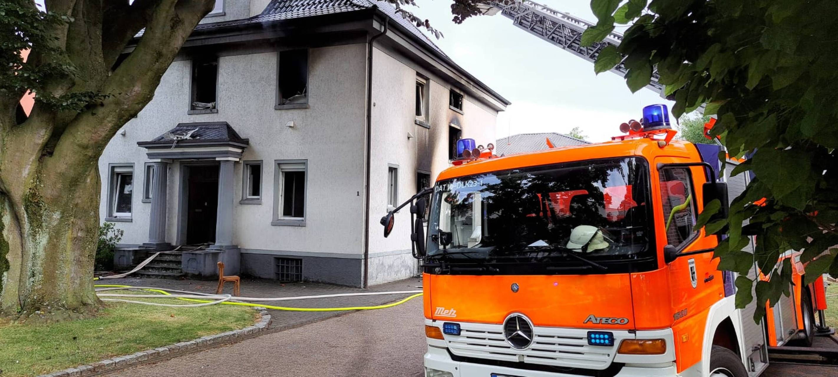 Brand in Oer-Erkenschwick: Pfarrhaus muss abgerissen werden