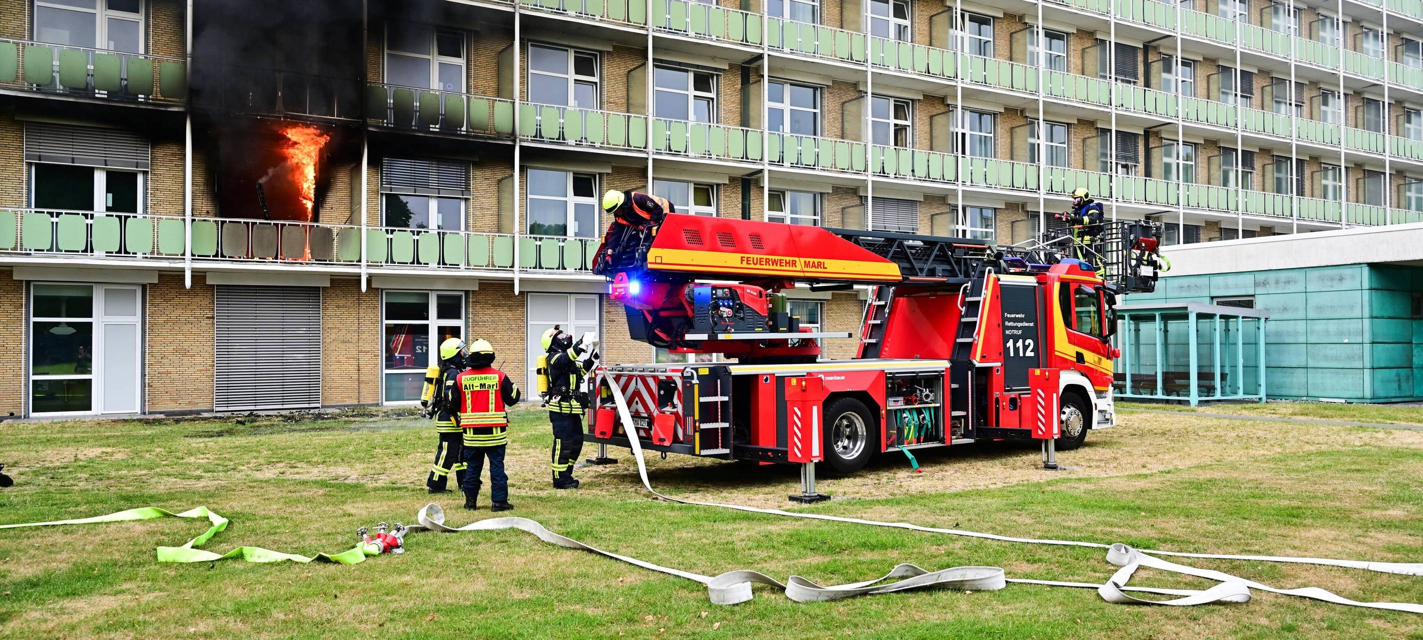 Feuer im Marler Marienhospital: Alle Infos