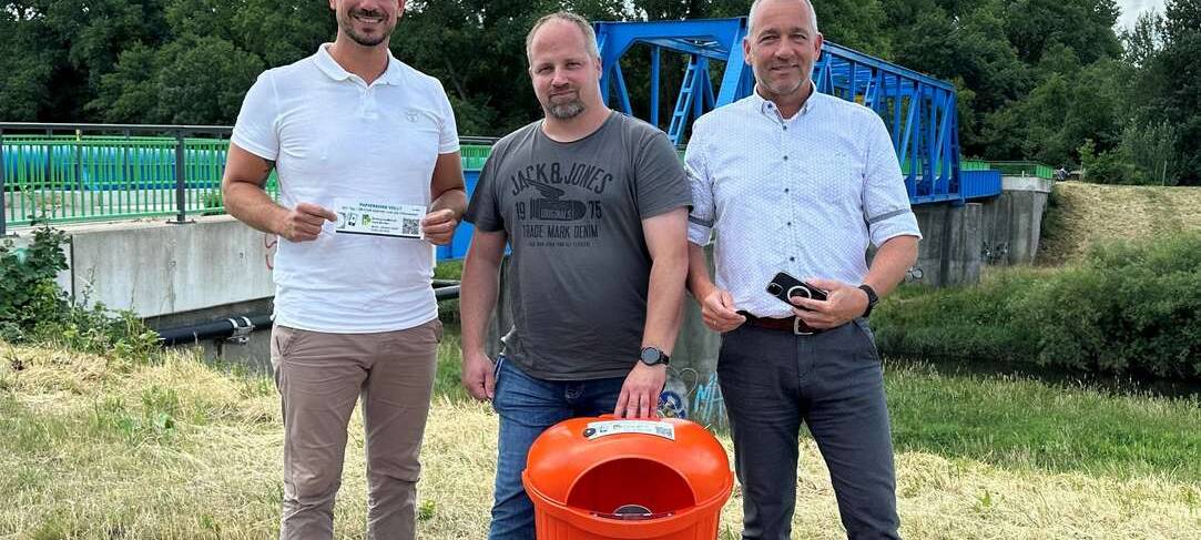 Dorsten: Volle Papierkörbe per QR-Code melden