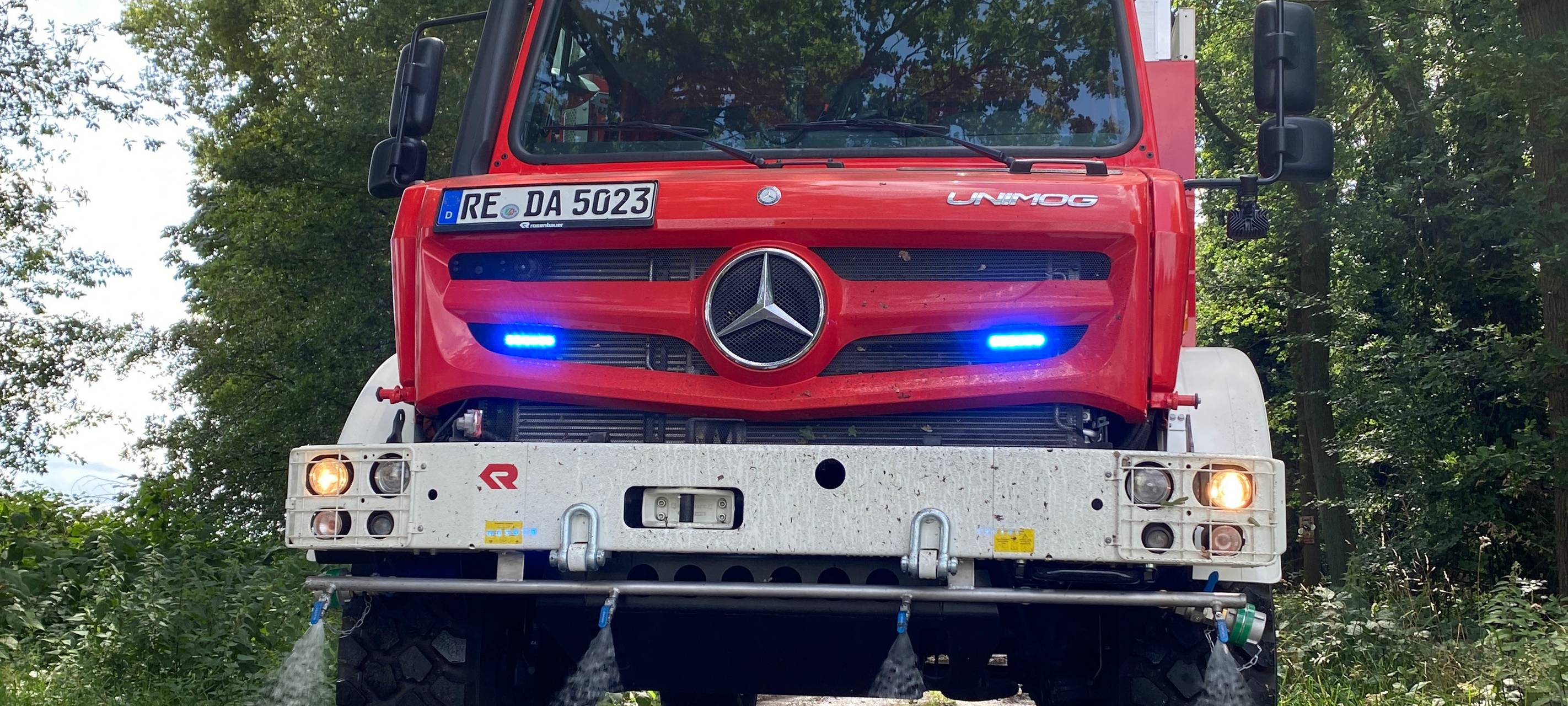 Datteln stellt erstes Waldbrand-Tanklöschfahrzeug vor