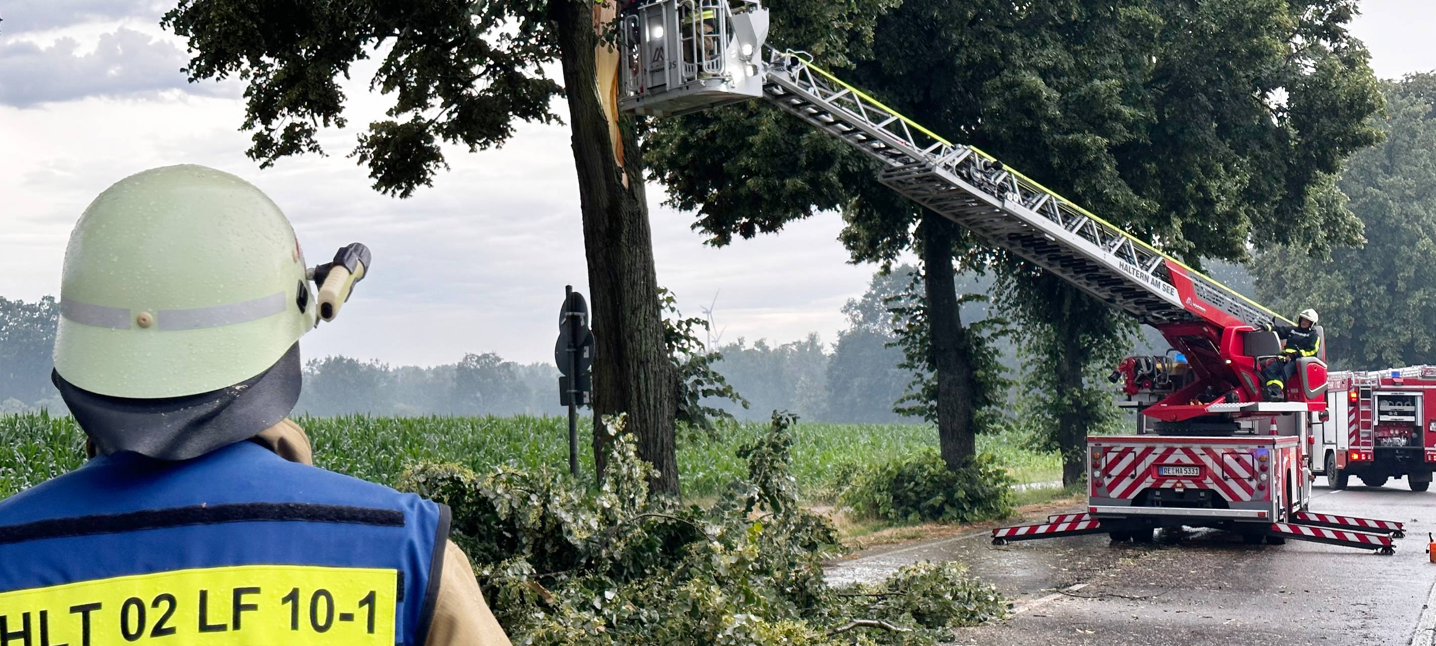 Unwetter sorgt für Feuerwehreinsätze in Marl und Haltern