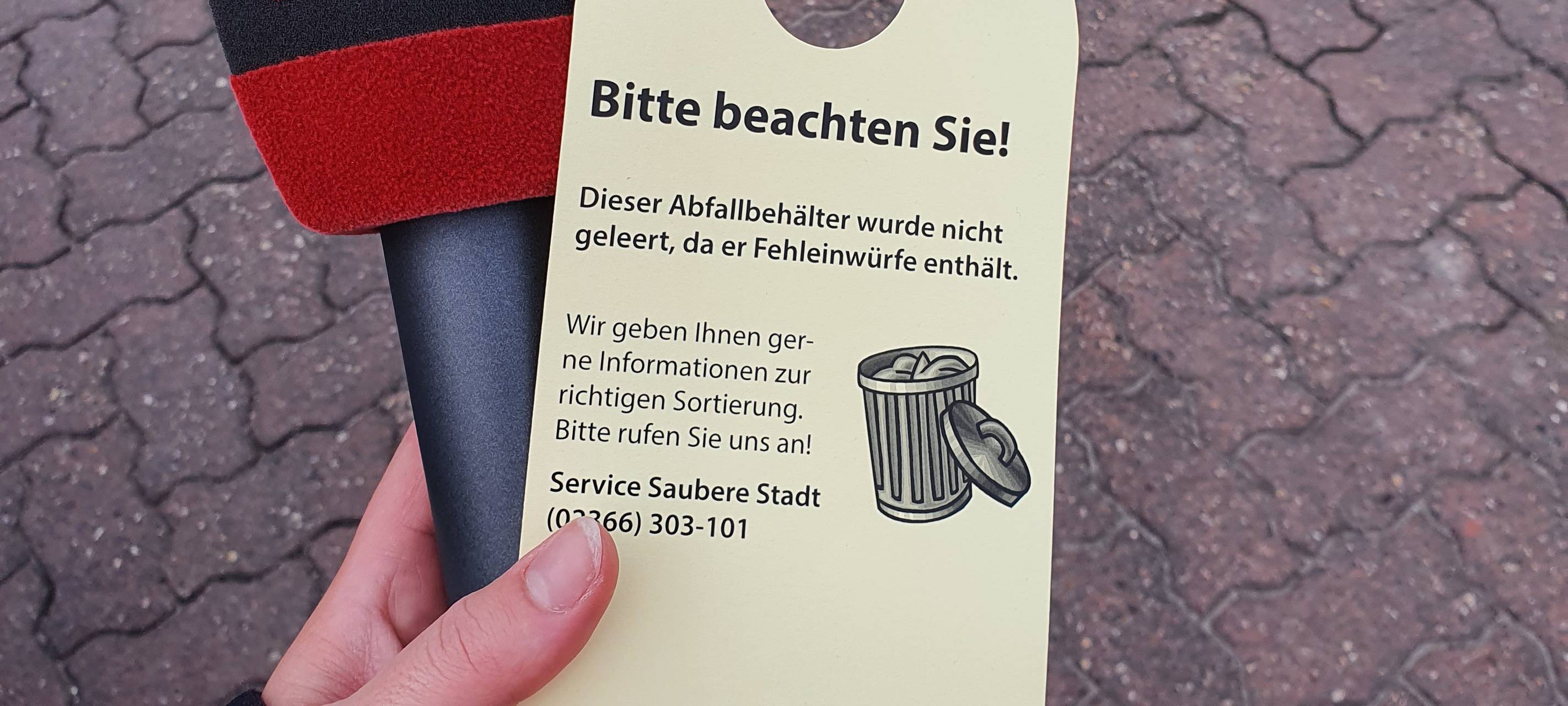 Kreis Recklinghausen kontrolliert die Bio-Tonnen