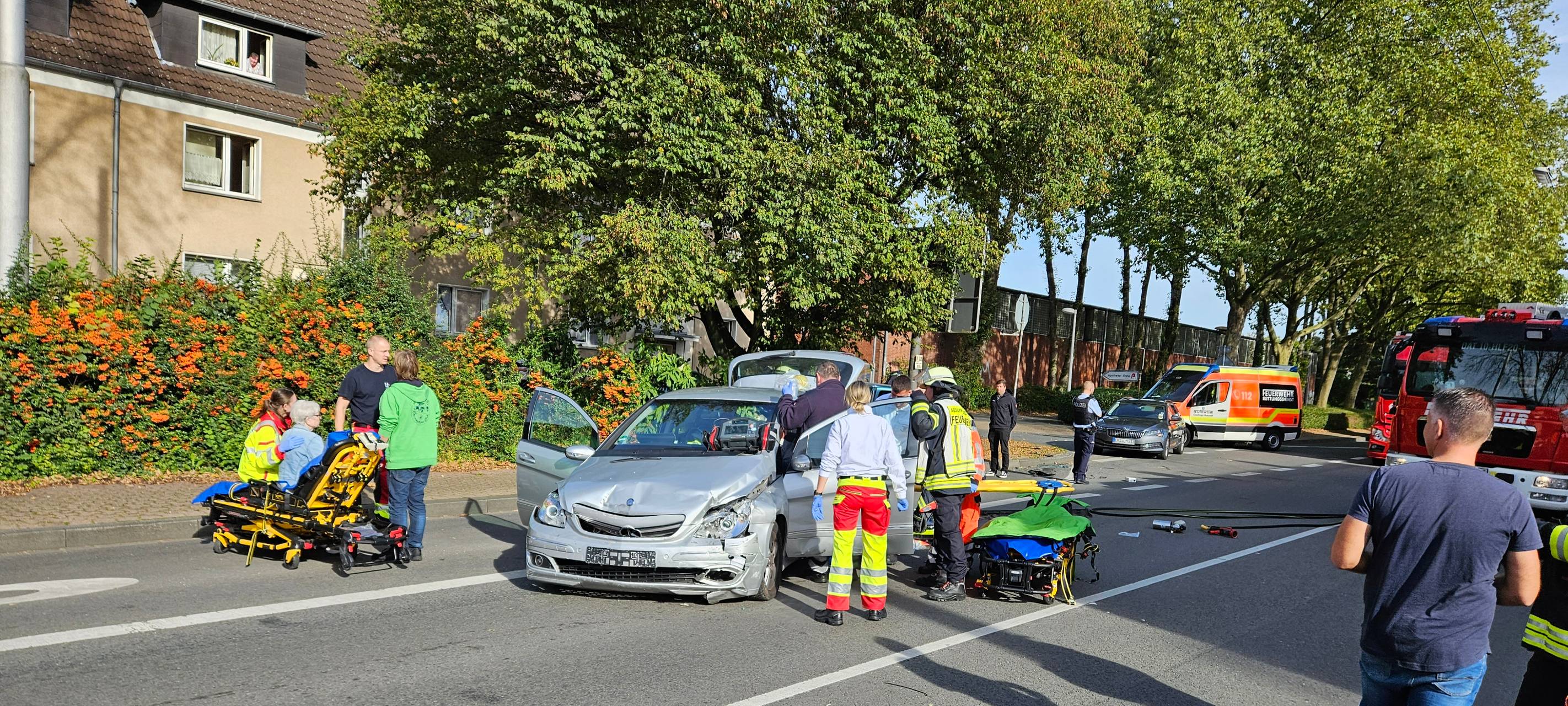 Datteln: Vollsperrung der B235 nach Unfall