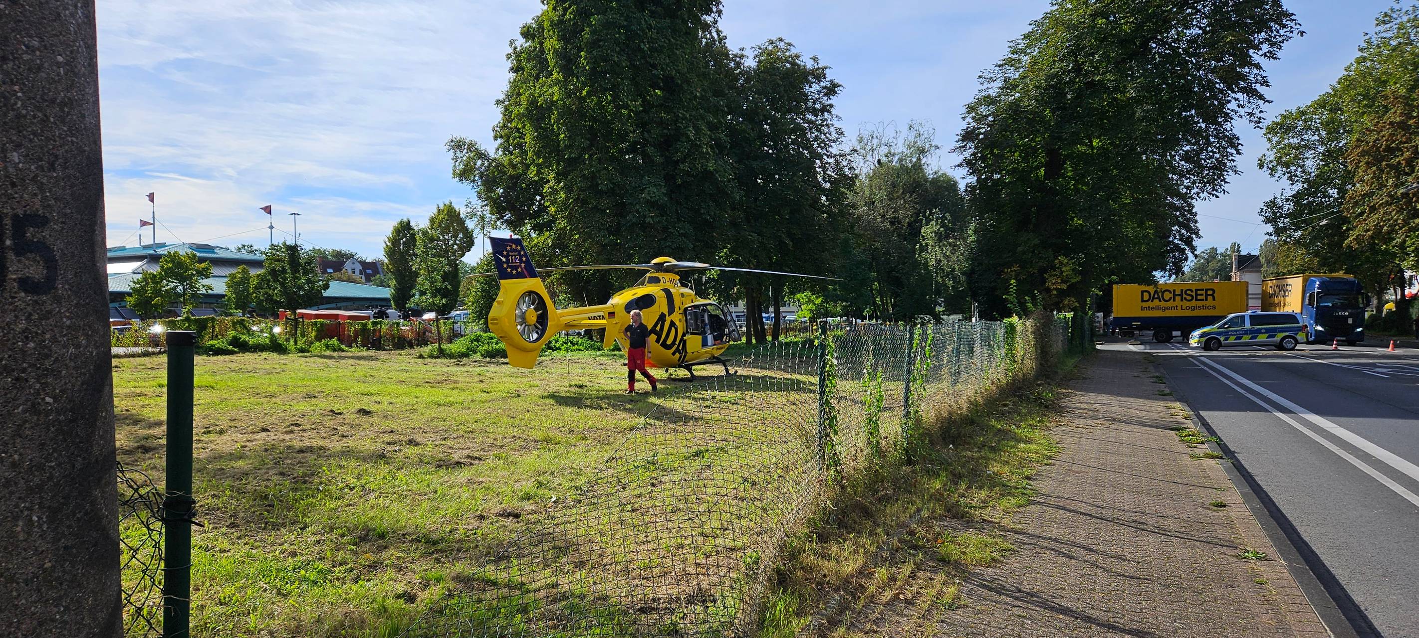Datteln: Vollsperrung der B235 nach Unfall